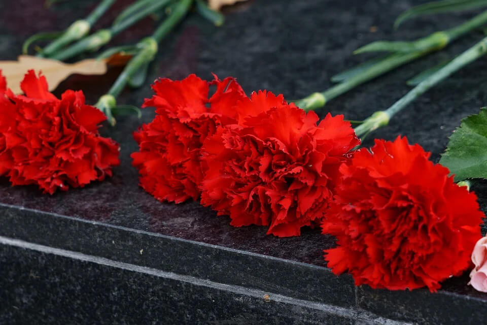 Торжественное возложение цветов к памятникам павших воинов, в день 80-летия начала войны.