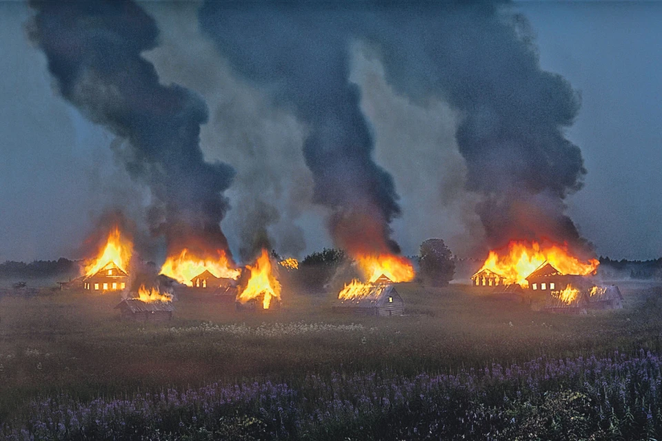 Памяти сожжённых деревень